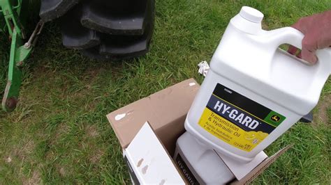 john deere skid steer oil type|john deere hydraulic oil replacement.